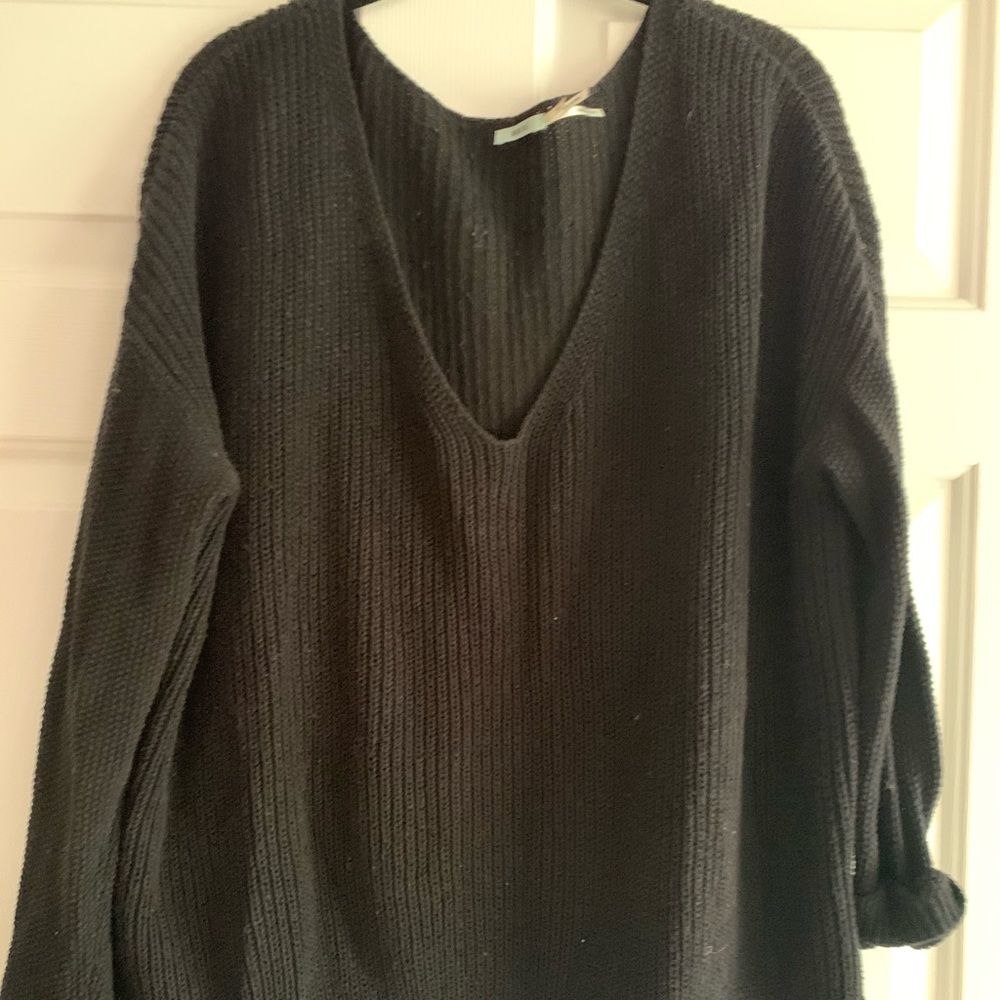 Black Urban outfitters sweater with lace
